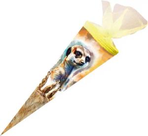 Nestler Schultüte Nestler Schultüte Erdmännchen rund