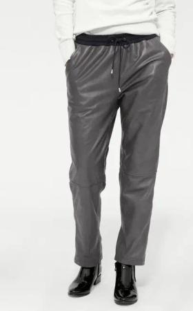 heine Jerseyhose Leder-Jogpants Innenbeinlänge ca. 68