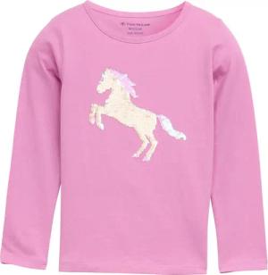 TOM TAILOR Langarmshirt Langarmshirt mit Wendepailletten