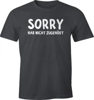MoonWorks Print-Shirt Herren T-Shirt Fun-Shirt Spruch-Shirt