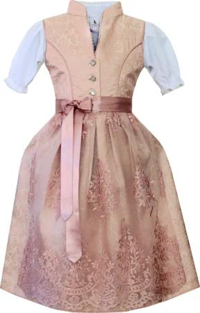 Alpenmärchen Dirndl Kinderdirndl Emmi in hellrosa