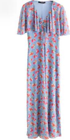 Next Maxikleid Festliches Maxikleid aus Netzstoff