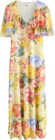 Next Maxikleid Festliches Maxikleid aus Netzstoff
