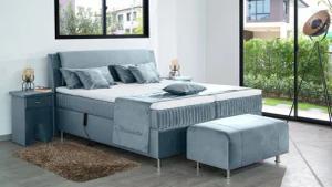 Meisterbetten Boxspringbett Mari (mit Motor, 7-Zonen