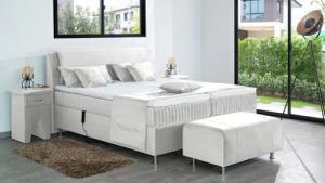 Meisterbetten Boxspringbett Mari (mit Motor, 7-Zonen
