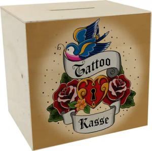speecheese Spardose Tattoo Kasse Spardose aus