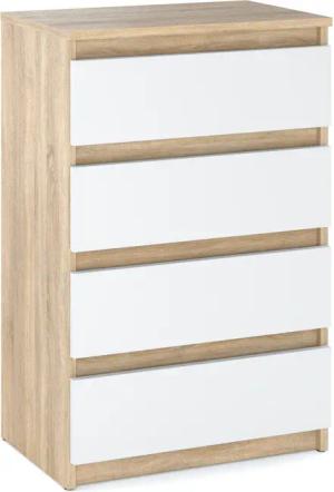 KOSETO Kommode mit 4 Schubladen -