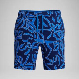 Herren Redondo Edge Badeshorts 45 cm mit Print Blau