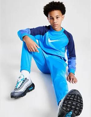 Nike Polyknit Crew Trainingsanzug Kinder, Blau