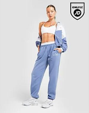 Nike Graphic Swoosh Oversized Jogginghose Damen - Damen, Blau