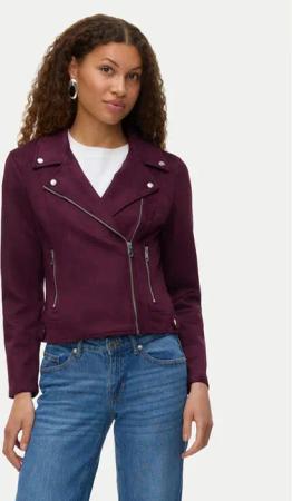 Vero Moda Jacke aus Kunstleder Jose 10300938 Violett Regular Fit