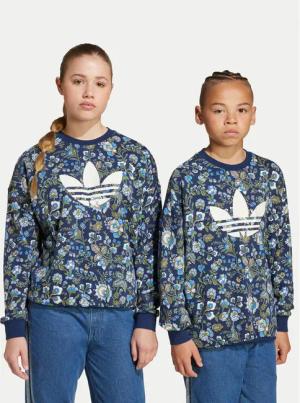 adidas Sweatshirt Liberty London JX6316 Dunkelblau Loose Fit