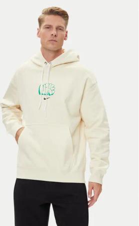 Nike Sweatshirt Solo Swoosh HQ4181 Gelb Regular Fit