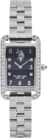 U.S. Polo Assn. Uhr Ginger USP8399BL Silberfarben