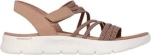 Skechers  Sandalen Sandaletten GO WALK FLEX SANDAL - 141473 TAN