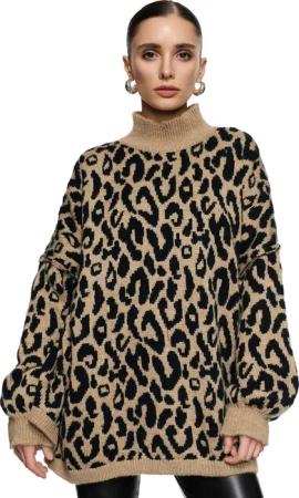 Worldclassca Longpullover WORLDCLASSCA Damen Oversize Strickpulllover