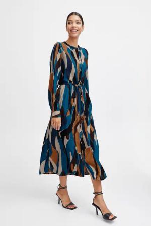 b.young Blusenkleid BYHISIA LONG DRESS -