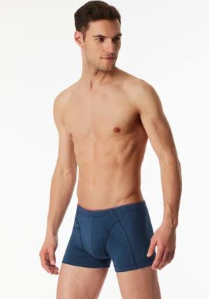 Shorts Organic Cotton gemustert blau - 95/5 5