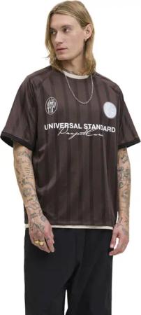 Jack & Jones Herren Rundhals T-Shirt JCOCOVER RETRO FOOTBALL - Relaxed Fit