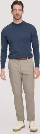 hessnatur Herren Chino LENN Regular aus Bio-Baumwolle - beige - Größe 33/34