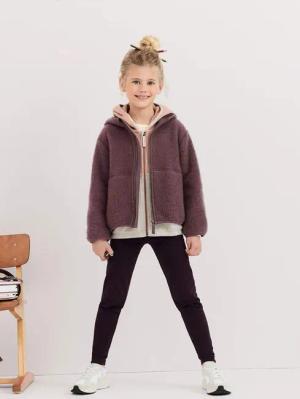hessnatur Kinder Leggings aus Bio-Baumwolle - braun - Größe 98/104