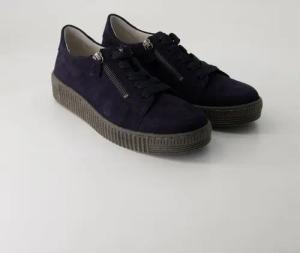 Gabor Schuhe - 73.334.18 Veloursleder (Blau, Gr. 40½)