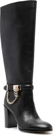 Michael Kors Stiefel & Boots - Hamilton Heeled Boot - Gr. 39 (EU) - in Schwarz - für Damen