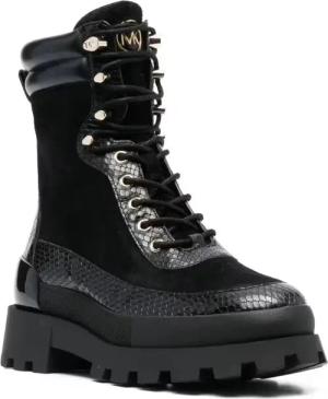 Michael Kors Stiefel & Boots - Rowan Lace Up Bootie - Gr. 37 (EU) - in Schwarz - für Damen