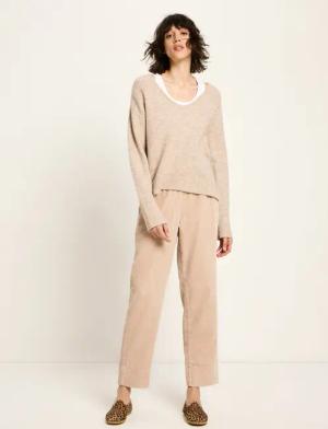 Pullover mit V-Ausschnitt