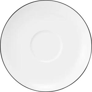 Seltmann Weiden Untertasse Lido Black Line,