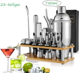 DOPWii Cocktail Shaker 750 ml 23-teiliges