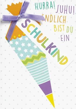 Perleberg Grußkarten Schulanfang – Einschulung -