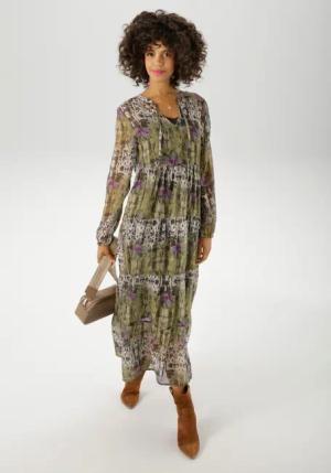 Aniston CASUAL Maxikleid (mit Unterkleid) mit
