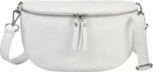 ITALYSHOP24 Bauchtasche Damen Leder Gürteltasche Hüfttasche