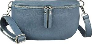 ITALYSHOP24 Bauchtasche Damen Leder Gürteltasche Hüfttasche