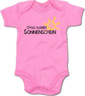 G-graphics Kurzarmbody Omas kleiner Sonnenschein Baby