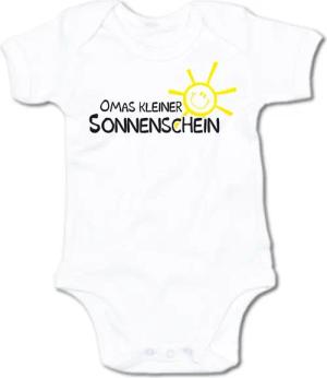 G-graphics Kurzarmbody Omas kleiner Sonnenschein Baby