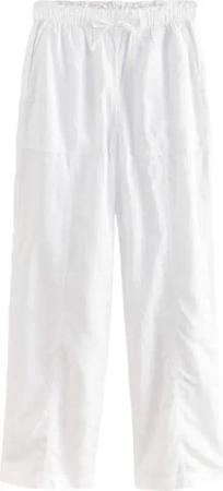 Next Palazzohose Weite Hose Leinengemisch mit