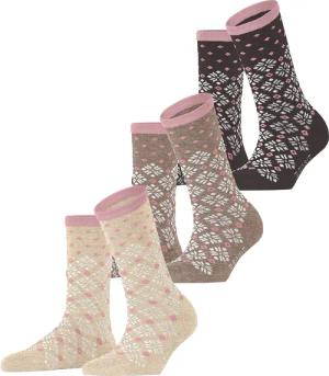 Esprit Socken Norwegian 3-Pack (3-Paar) mit