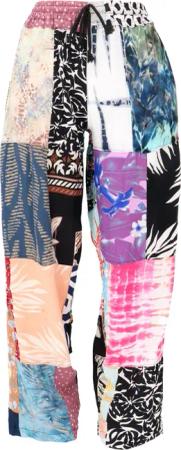 Guru-Shop Relaxhose Unikat upcyceling Patchwork Hose