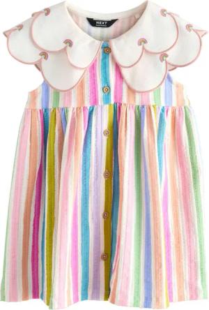 Next Sommerkleid Ärmelloses Sommerkleid mit Kragen