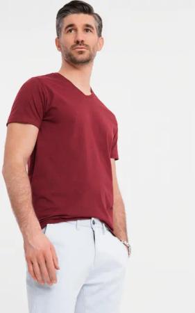 OMBRE T-Shirt BASIC Herren T-Shirt aus