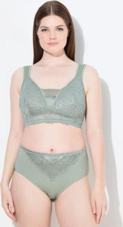 Ulla Popken Bügelloser BH Bralette Spitze