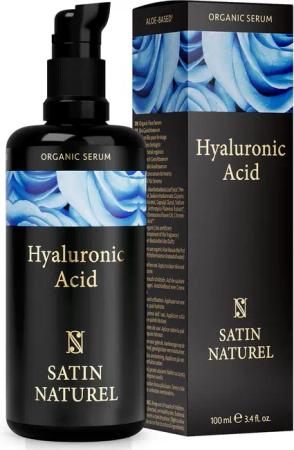 Satin Naturel Gesichtsserum Hyaluronsäure Bio Serum,