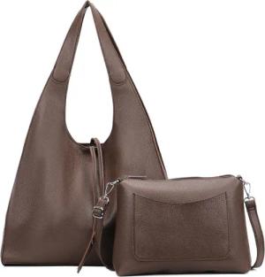 BRISE TASCHE Schultertasche 2in1 Damen Schultertasche