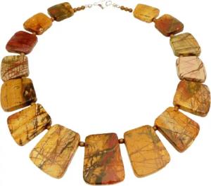 traumschmuck Statementkette 197a Statement Halskette Edelstein