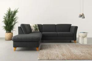 Home affaire Ecksofa Trelleborg L-Form, Federkern-Polsterung,