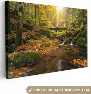 OneMillionCanvasses® Leinwandbild Der Schwarzwald in Deutschland