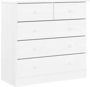 vidaXL Kommode Kommode ALTA Weiß 77x35x73