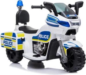 BoGi Elektro-Kindermotorrad Kinder Elektro-Motorrad Polizei TR1912,